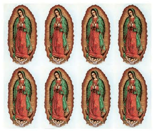 Our Lady Of The Guadalupe Prayer Cards